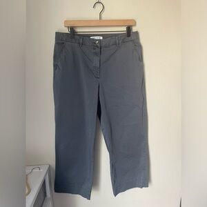 Elizabeth & James Cropped Grey Pants Size 14